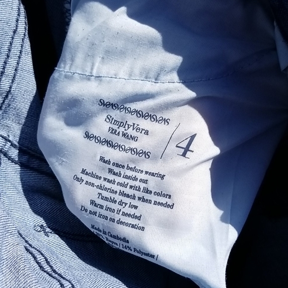LAST CHANCE Women's Simply Vera Vera Wang jeans - Picture 5 of 5